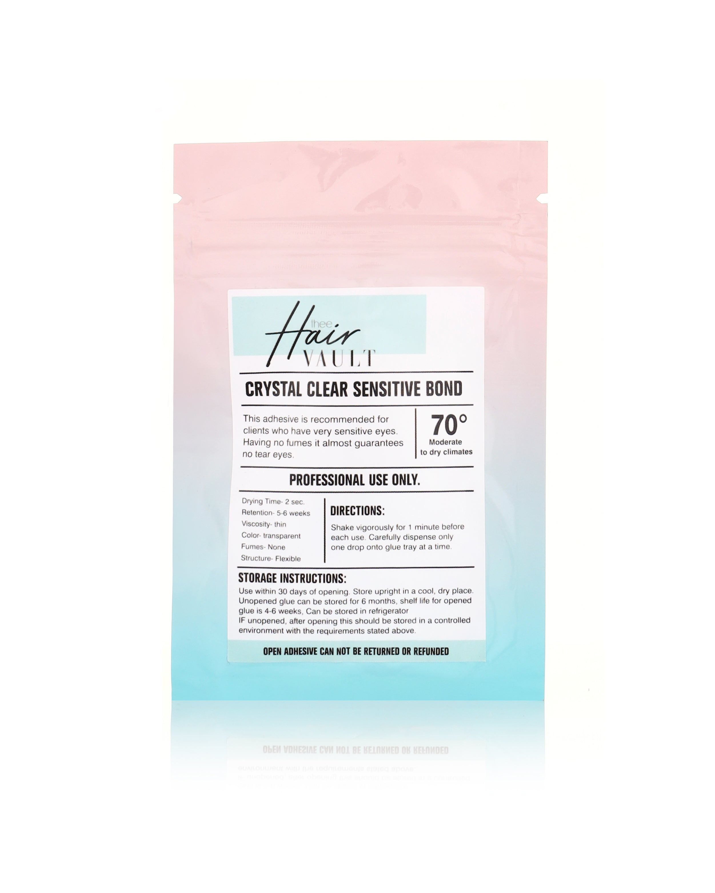 Professional Crystal Clear Sensitive Bond and Glue freeshipping - Thee Hair Vault