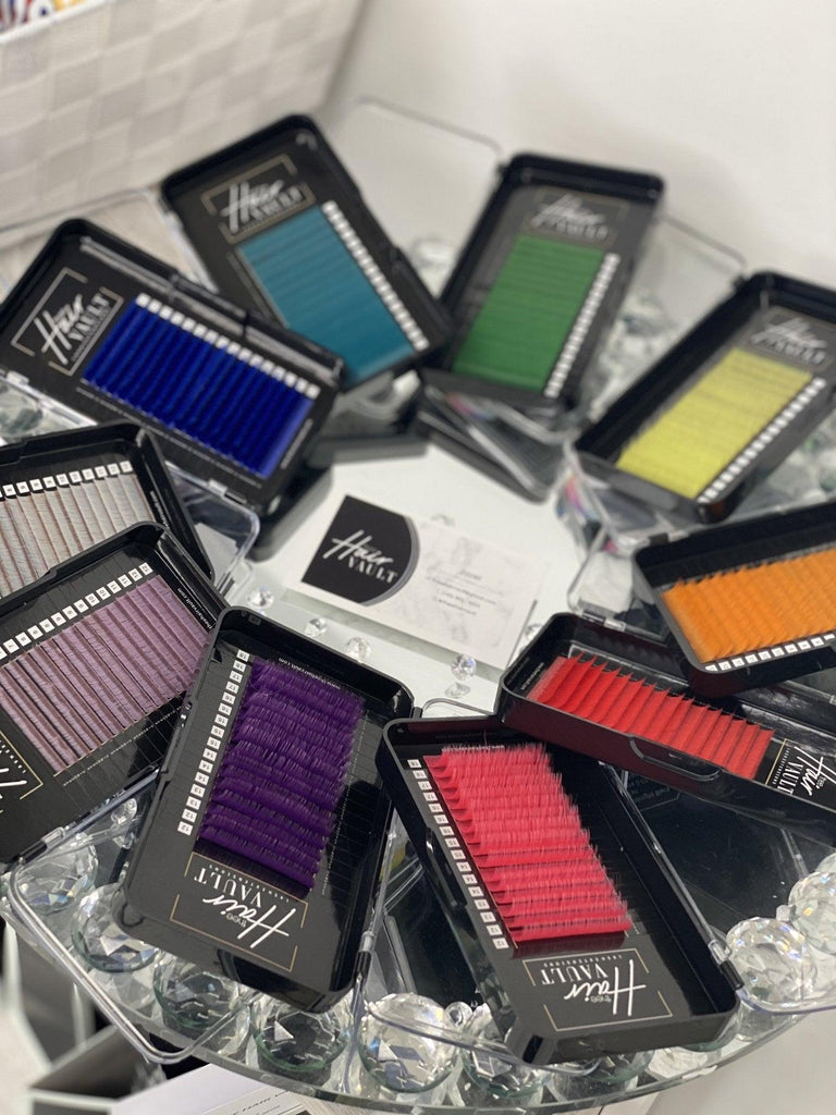 Classic Color Party Pack Eyelash Extensions Trays freeshipping - Thee Hair Vault
